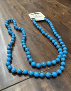 Composed Turquoise Stone Beaded Necklaces N3180