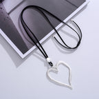 Hollow Heart Shaped Necklace N3271