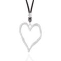 Hollow Heart Shaped Necklace N3271