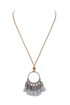 Bohemian Styke Tassel Necklace N3389
