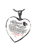 Wish Heart Pendant Alloy Necklace N3810