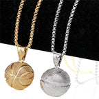 Basketball Stainless Steel Necklace N3826