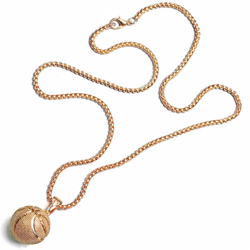 Basketball Stainless Steel Necklace N3826