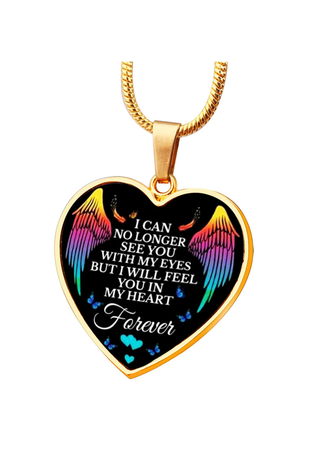 Heart Pendant Stainless Steel Necklace N3833