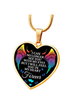 Heart Pendant Stainless Steel Necklace N3833