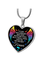 Heart Pendant Stainless Steel Necklace N3833