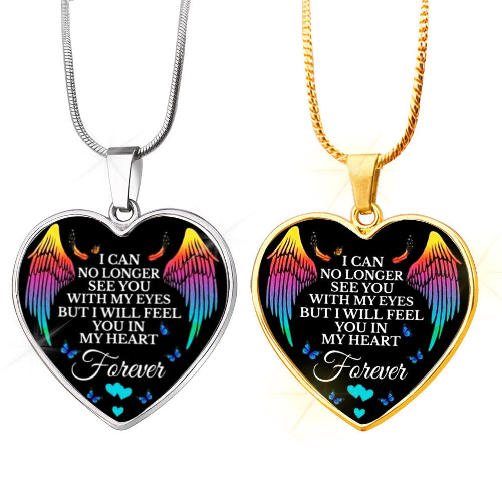 Heart Pendant Stainless Steel Necklace N3833