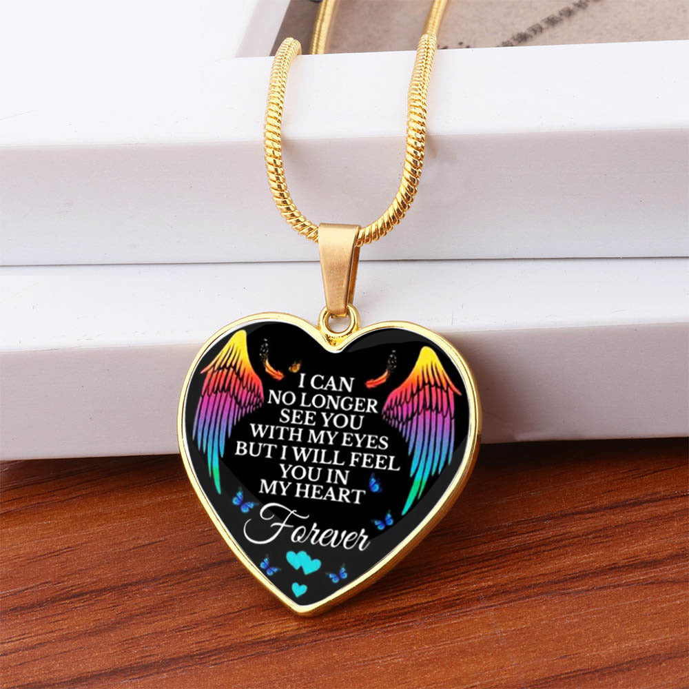 Heart Pendant Stainless Steel Necklace N3833
