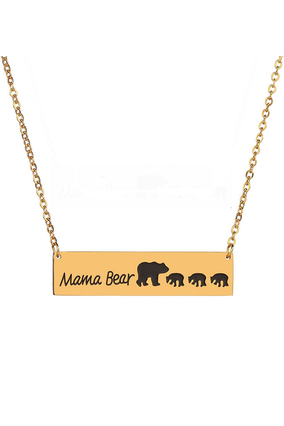 Bear Stainless Steel Necklace N3842