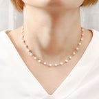 Fresh Water Pearl Bead Necklace N3845