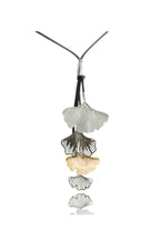 Lotus Leaf Leatherette Necklace N4118