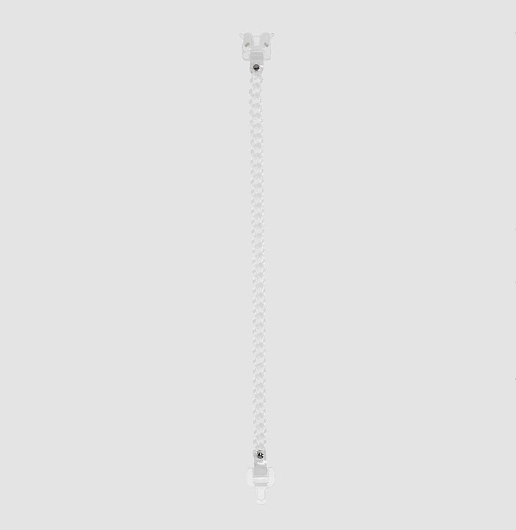 Buckle Acrylic Chain Necklace N4633