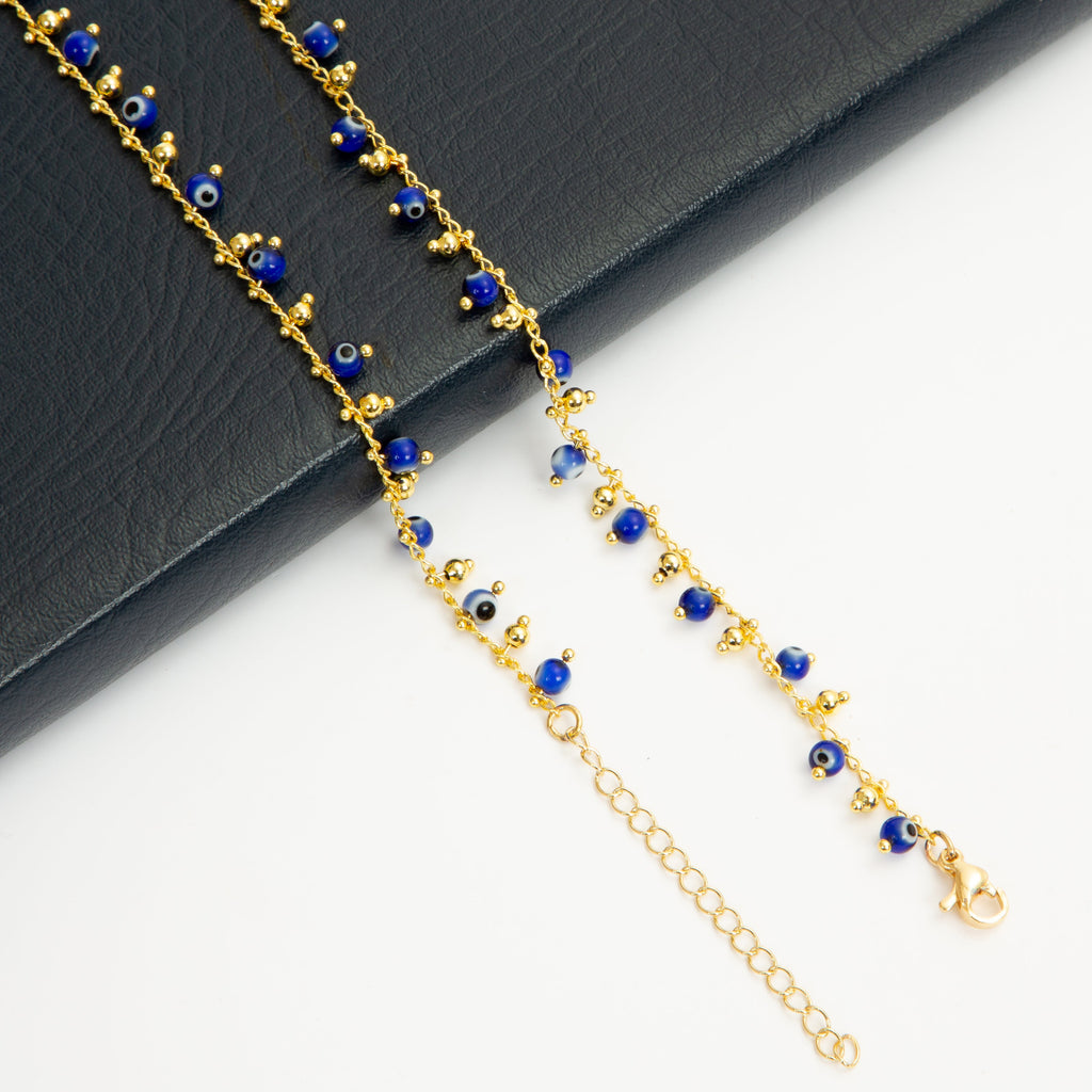 Evil Eye Bead Chains Necklace N5072