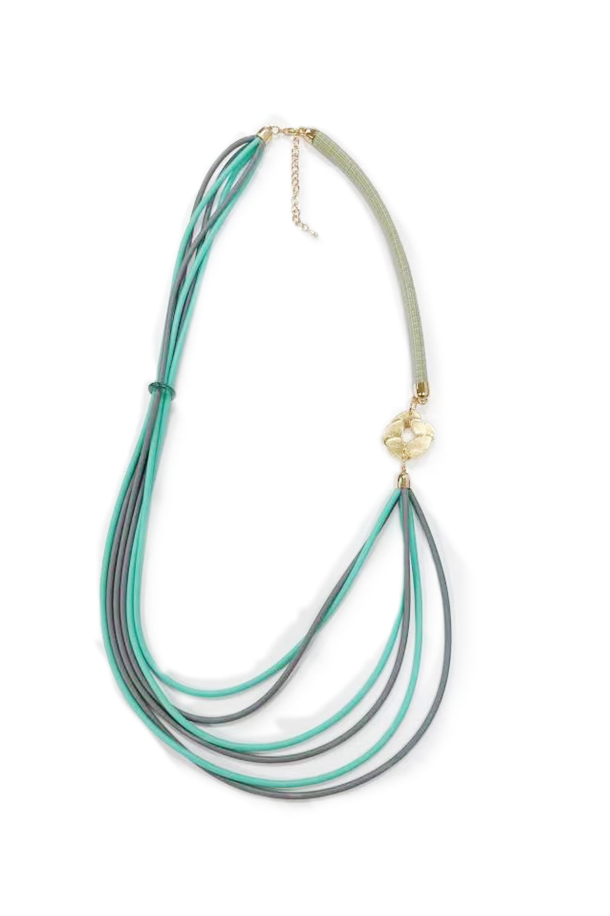 Mutilayer Pu Leather Necklace N5101