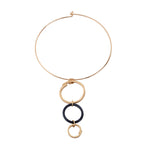 Geometry Circle Alloy Collar Necklace N5139