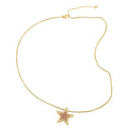 Star Cubic Zirconia Necklace N5193