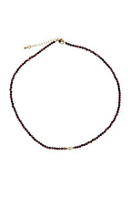3MM Natural Stone Bead Pearl Necklace N5292