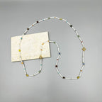 Pearl Natural Stone Bead Long Necklace N5335