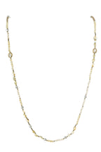Chinese Style Bead Yellow Quartz Crystal Bead Necklace N5337
