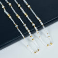 Crystal Stone Bead Long Necklace N5343