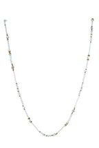 Crystal Stone Bead Long Necklace N5343