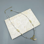 Universe Cubic Zirconia Bead Necklace N5344