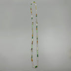Crystal Natural Stone Bead Long Necklace N5349