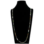 Crystal Natural Stone Bead Long Necklace N5349
