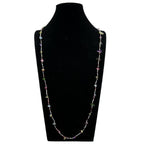 Irregular Stone Bead Long Necklace N5361