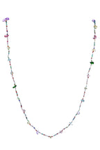 Irregular Stone Bead Long Necklace N5361