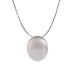 Geometric Stainless Steel Pendant Necklace N5400