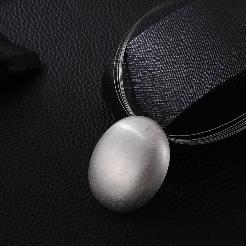 Geometric Stainless Steel Pendant Necklace N5400