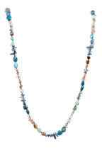 Handmade Braided Blue Apatite Necklace N5422