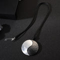 Tai Chi Pendant Leather Necklace N5458