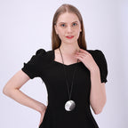 Tai Chi Pendant Leather Necklace N5458