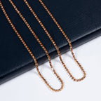3PCS Rhinestone Chain Long Necklace N5484-SET