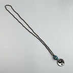 Handmade Shell Bead Pendant Necklace N5541