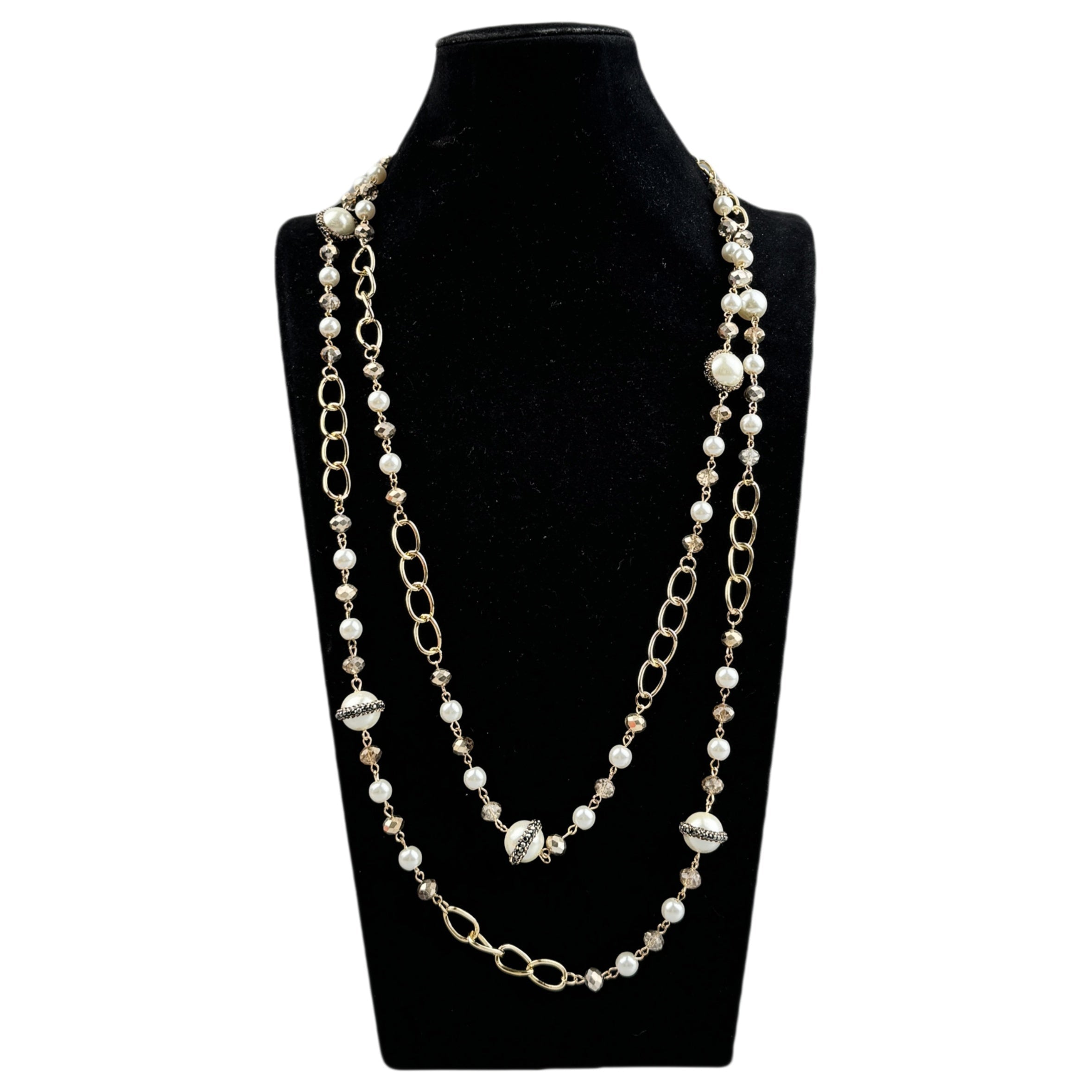 Pearl Chain Necklace N5552