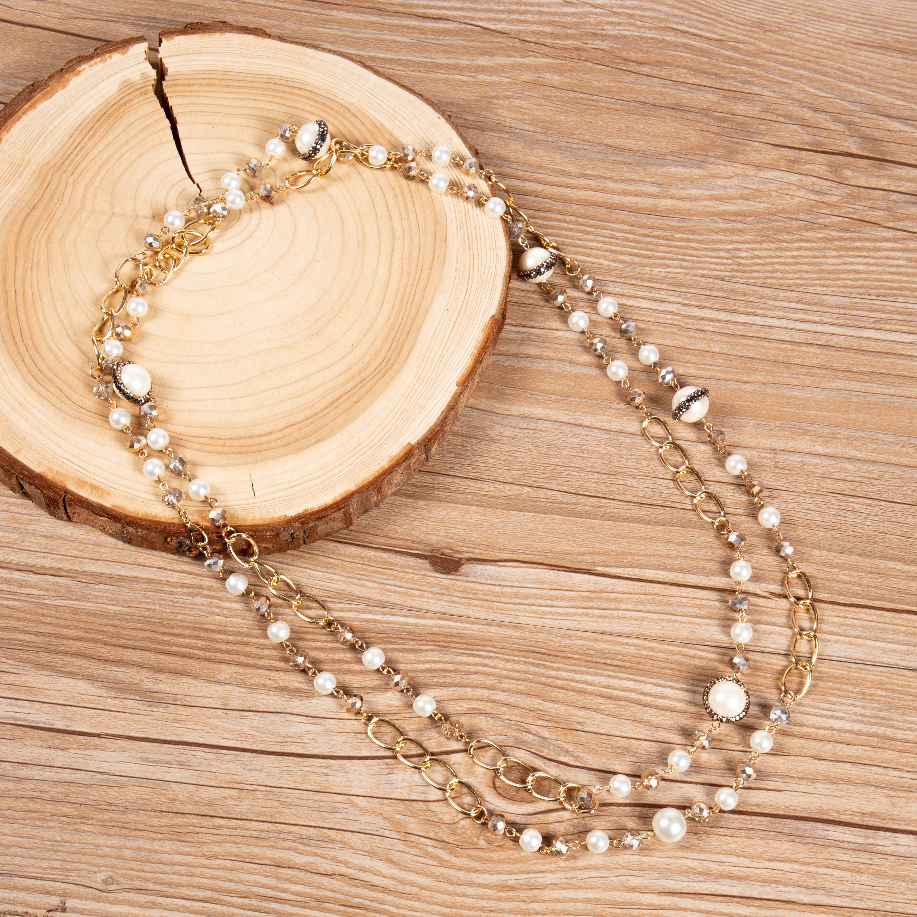 Pearl Chain Necklace N5552