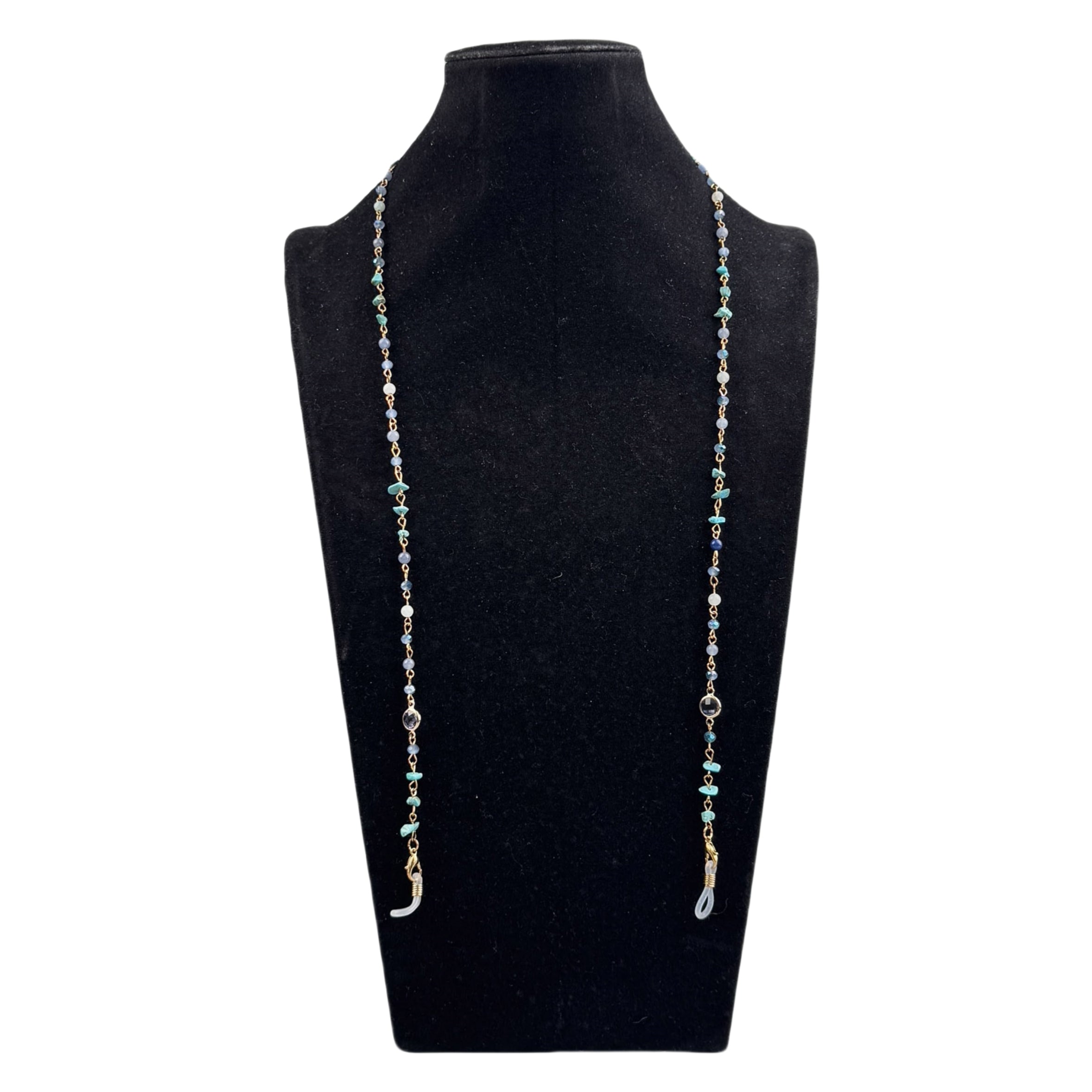Amazonite Bead Eyeglasses Holder Necklace EC5585