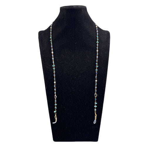 Amazonite Bead Eyeglasses Holder Necklace EC5585