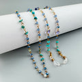 Amazonite Bead Eyeglasses Holder Necklace EC5585