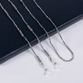 Hematite Bead Eyeglasses Holder Necklace EC5588