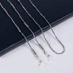 Hematite Bead Eyeglasses Holder Necklace EC5588