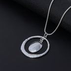 Hollow Geometry Metal Necklace N5613