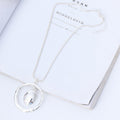 Hollow Geometry Metal Necklace N5613