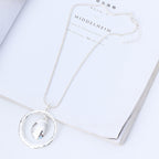 Hollow Geometry Metal Necklace N5613