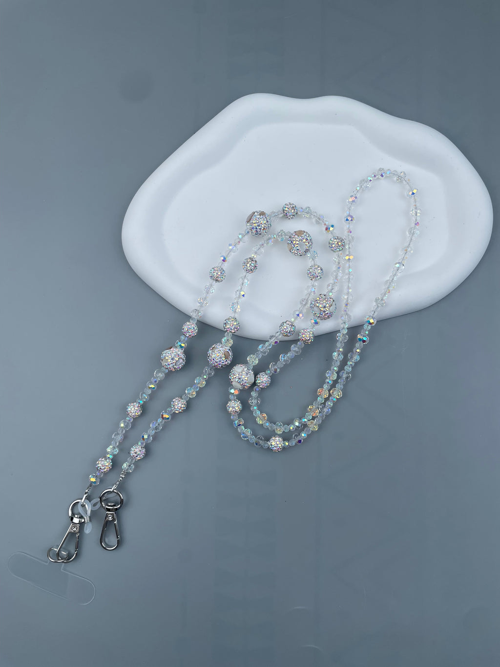 Shell and Crystal Crossbody Lanyard PC5622