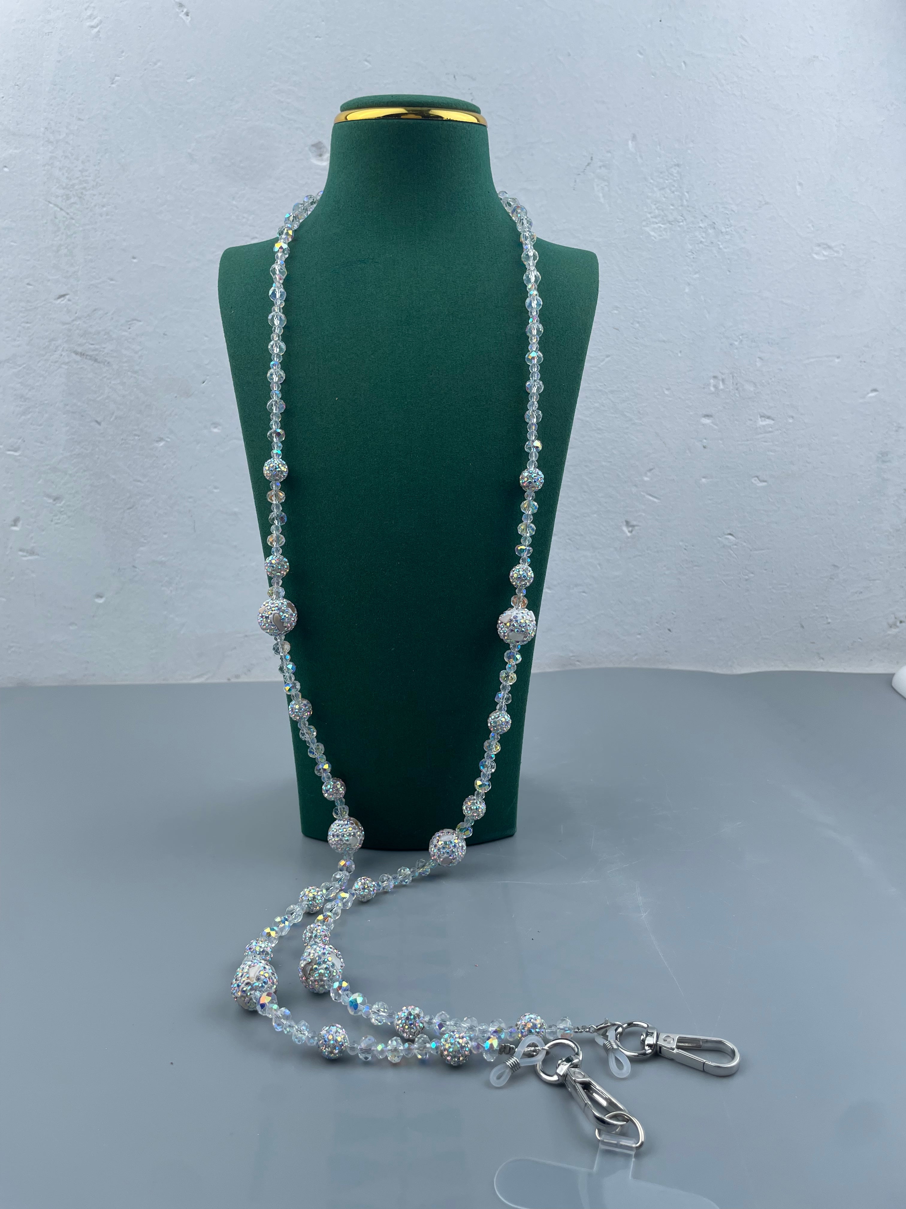 Shell and Crystal Crossbody Lanyard PC5622