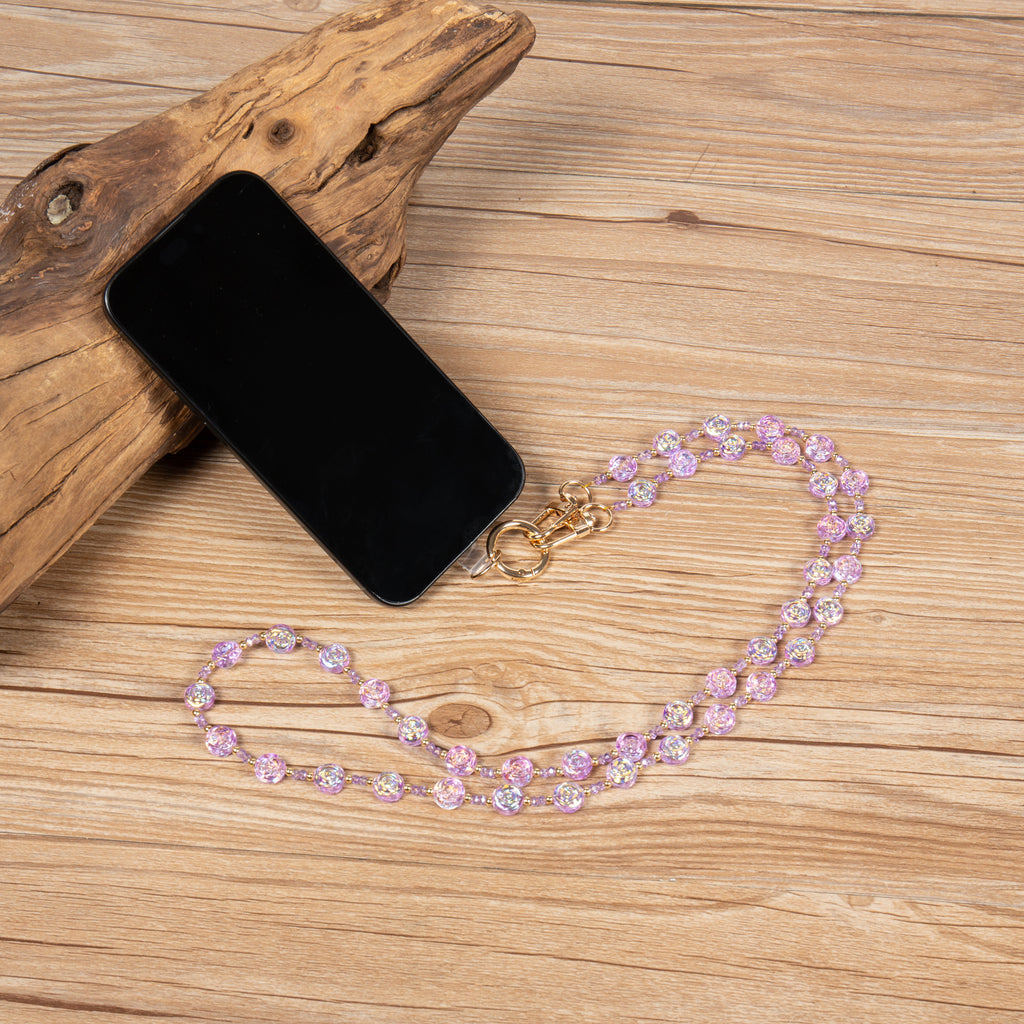 Crystal Neck Lanyard BC5624 - Purple
